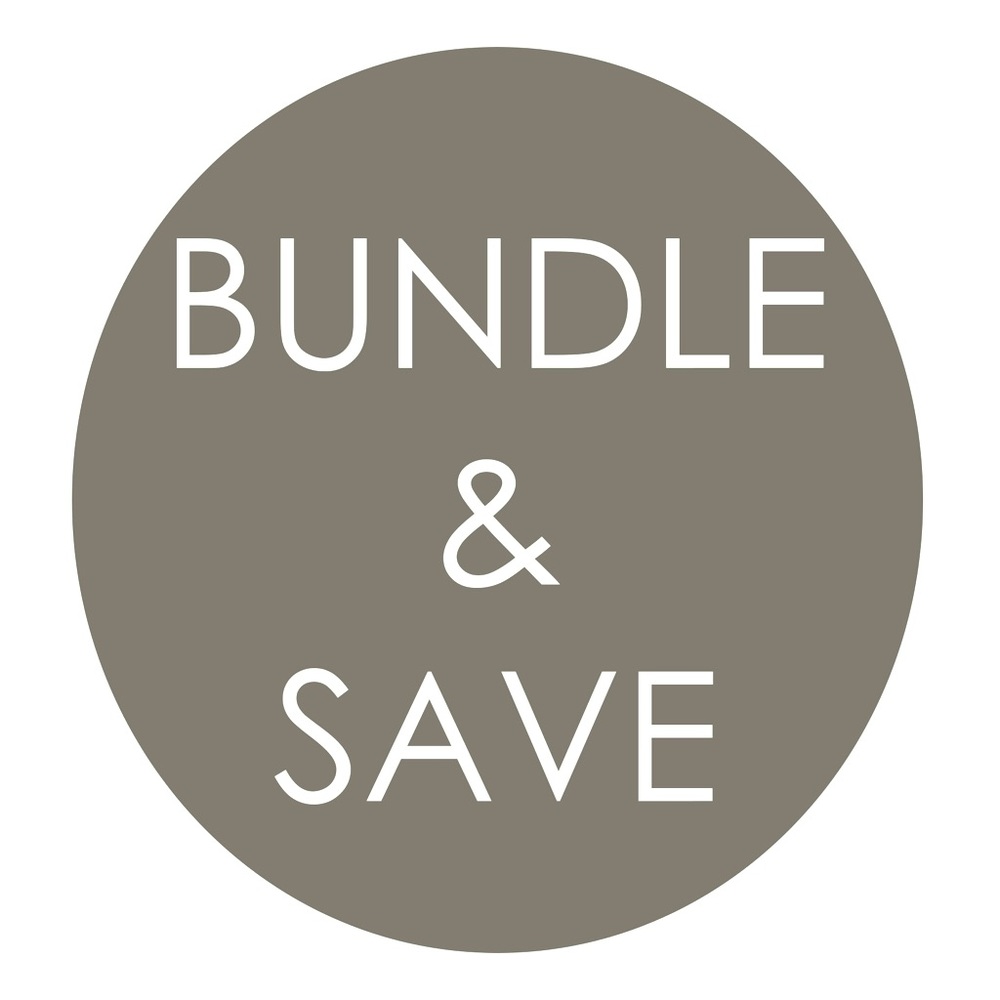Bundle and Save! 3 items for 20% off!